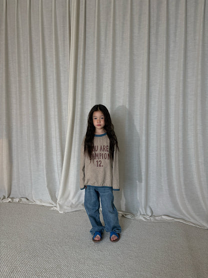 yummy&rocky | Vintage Embroidery Print Sweatshirt コットン スウェットシャツ【mh0020175】