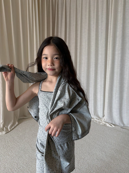 yummy&rocky | Floral Cotton Cardigan Pants 花柄 コットン カーディガン パンツ【mh0020169】