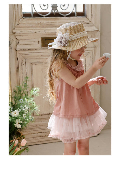Tiered Tulle Skirt Pants チュール レーススカートパンツ【mh0012989】