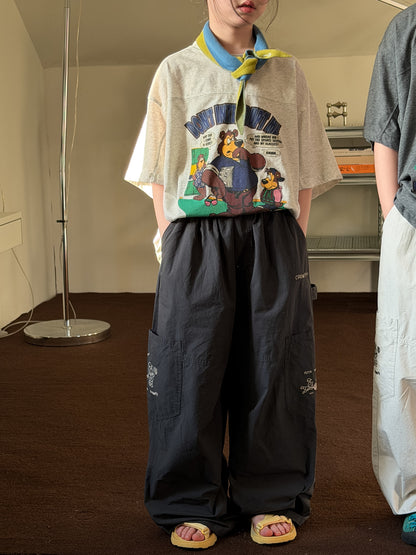 Loose Cargo Trousers カーゴ ワイドパンツ【mh0012524】
