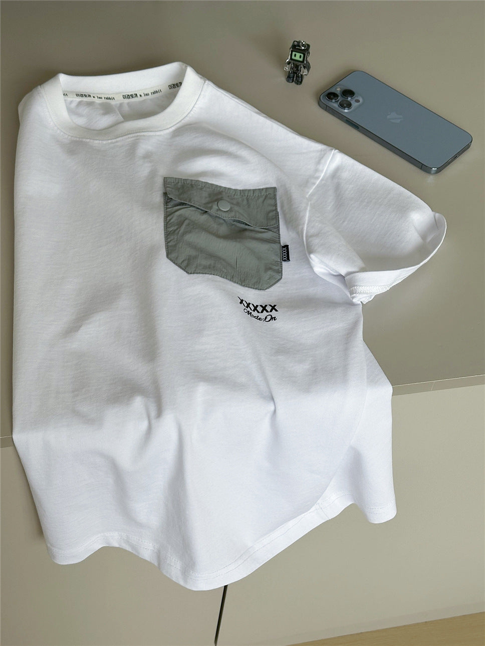 Mountain Graphic Pocket T-shirt マウンテンプリント 半袖Tシャツ【mh0012950】