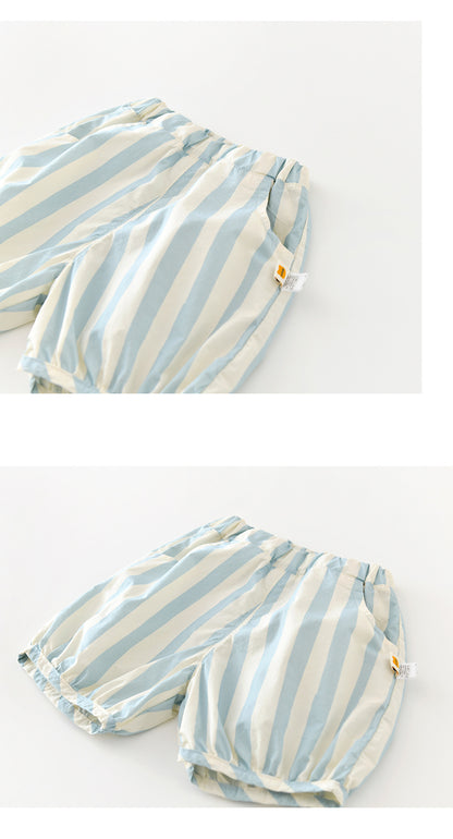 Retro Nautical Shorts ストライプ ショートパンツ【mh0012865】