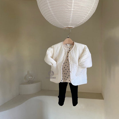 Floral Embroidered Padded Jacket 花柄 中綿ジャケット【mh0012641】