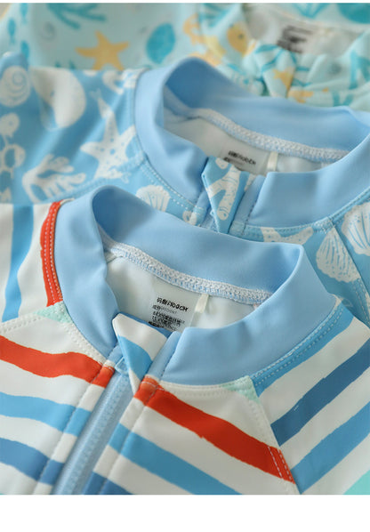 UPF50+ Printed Short Sleeve Swimsuit mh0012589
