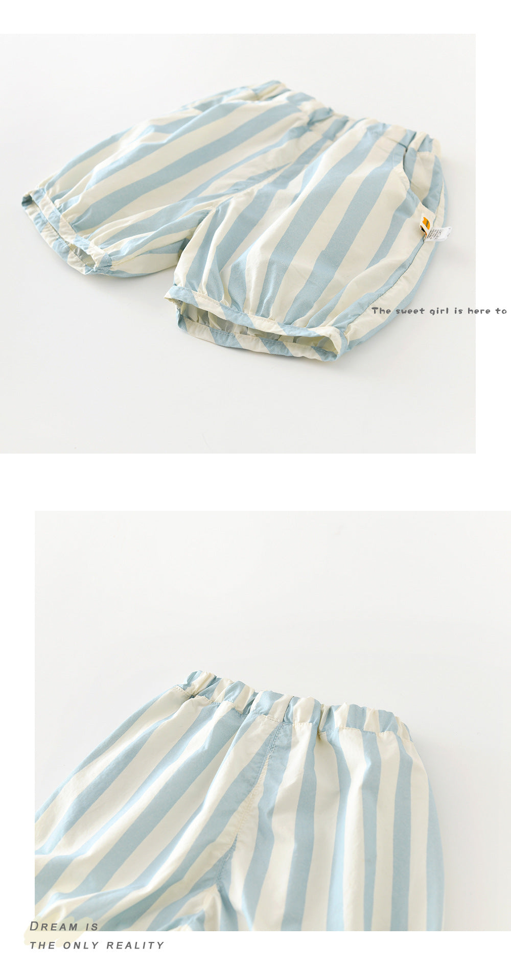 Retro Nautical Shorts ストライプ ショートパンツ【mh0012865】