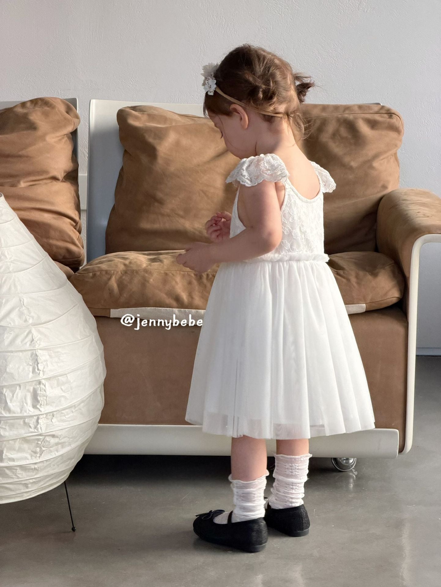 Lace Tulle Princess Dress レース チュール ワンピース【mh0012558】