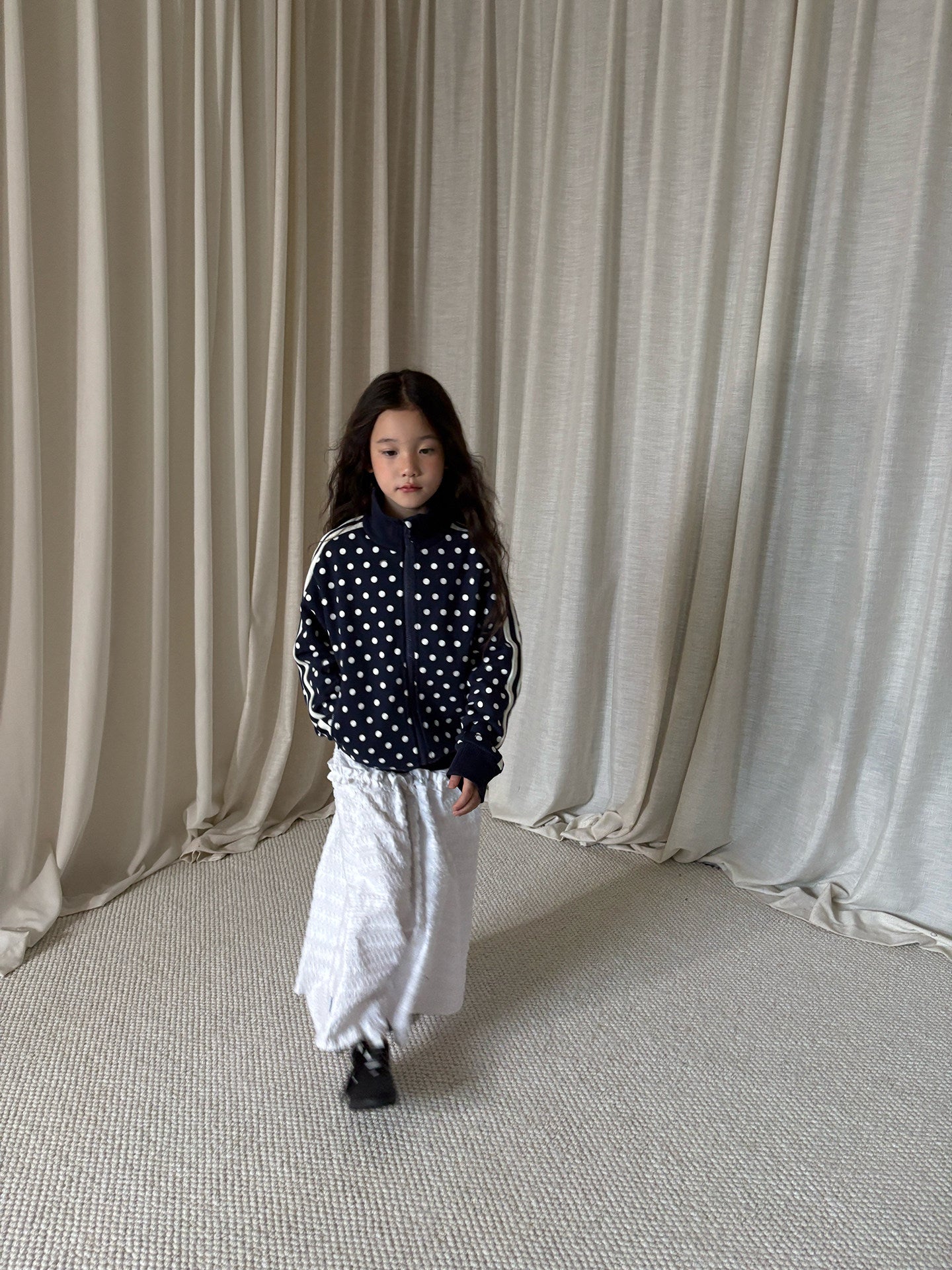 yummy&rocky | Polka Dot Embroidery Cotton Jacket ドット 刺繍 コットン ジャケット【mh0020166】