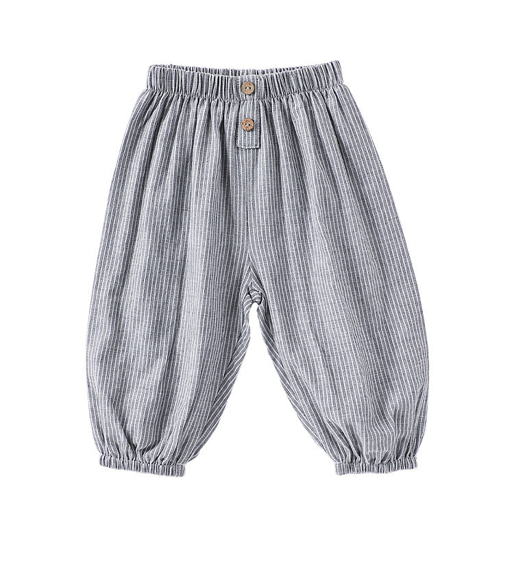 Fruit Print Cotton Pants アニマル＆フルーツ ロングパンツ【mh0013045】