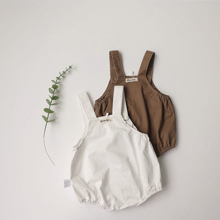 Retro Pocket Bib Overalls フロントポケット サロペット【mh0012693】 BBAMMA ノースリーブロンパース