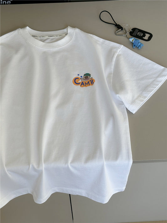 Camp Graphic Tee プリント 半袖Tシャツ【mh0012951】