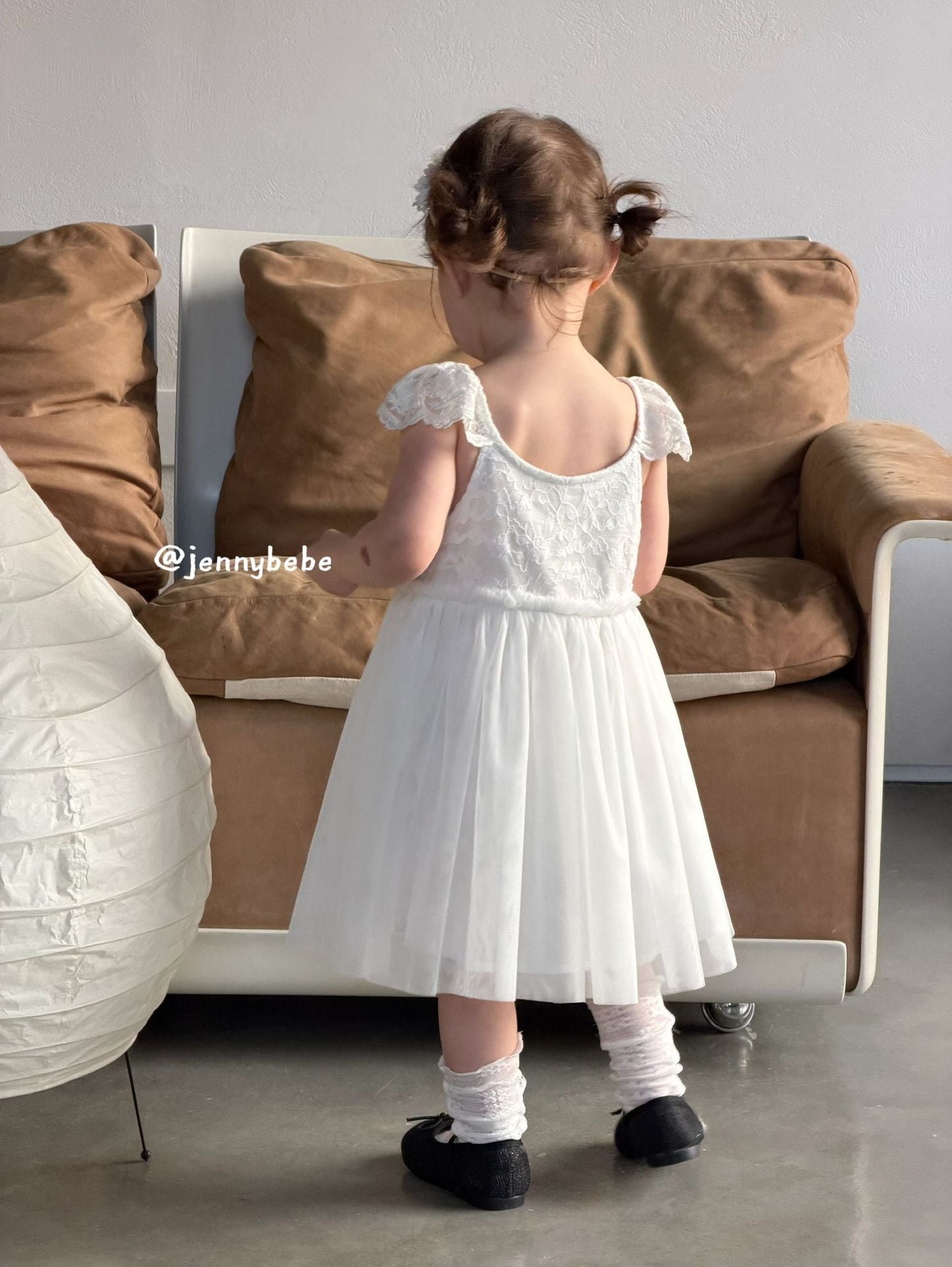 Lace Tulle Princess Dress レース チュール ワンピース【mh0012558】