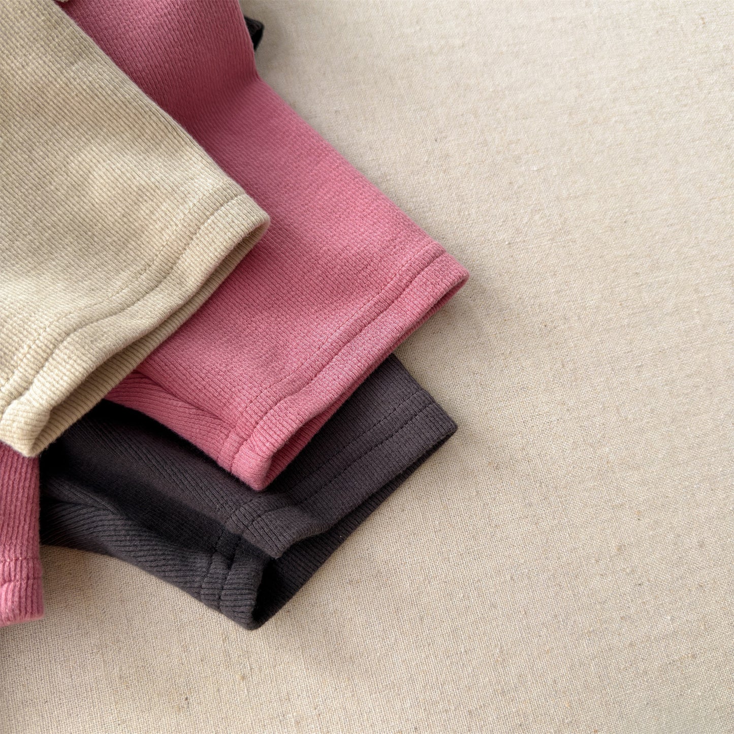 Ruffle Waist Short Leggings ラッフル ショートレギンス【mh0013231】