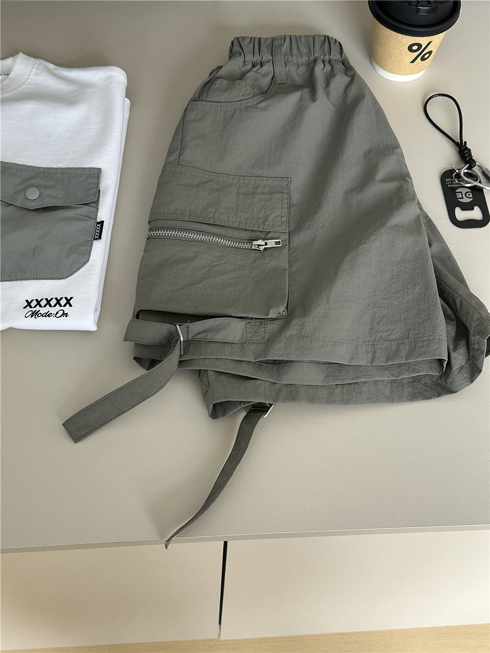 Mountain Graphic Pocket T-shirt マウンテンプリント 半袖Tシャツ【mh0012950】
