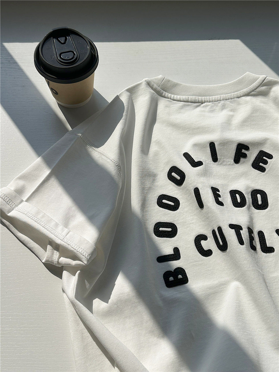 Graphic Cotton Tee バックロゴプリント 半袖Tシャツ【mh0012953】