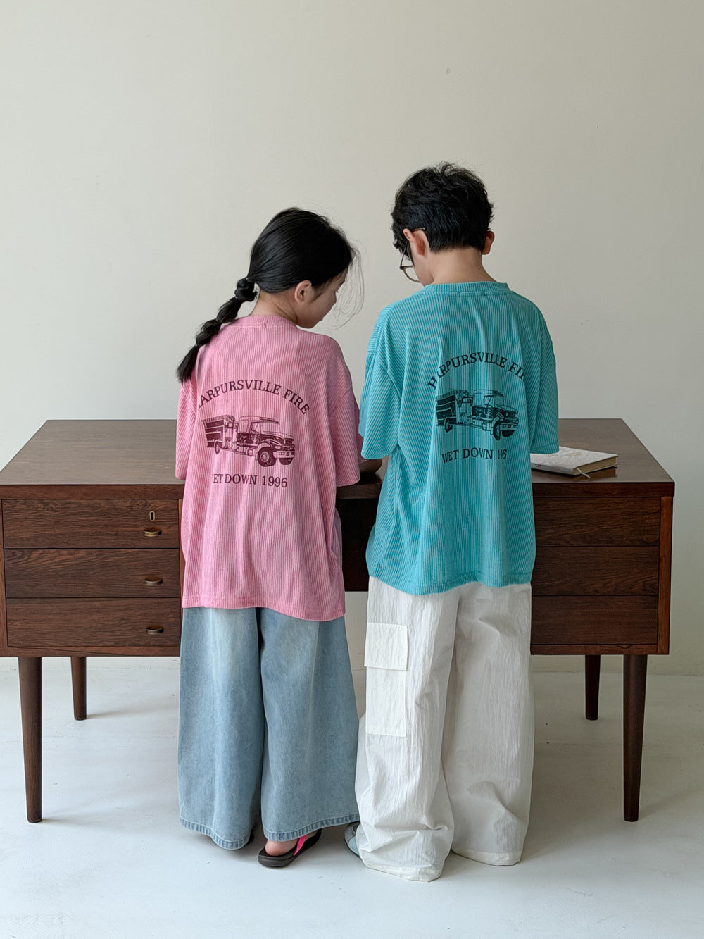 Cotton Print Short Sleeve T-shirt コットン プリント 半袖Tシャツ【mh0012521】