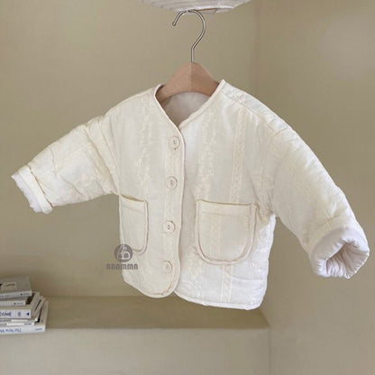 Floral Embroidered Padded Jacket 花柄 中綿ジャケット【mh0012641】