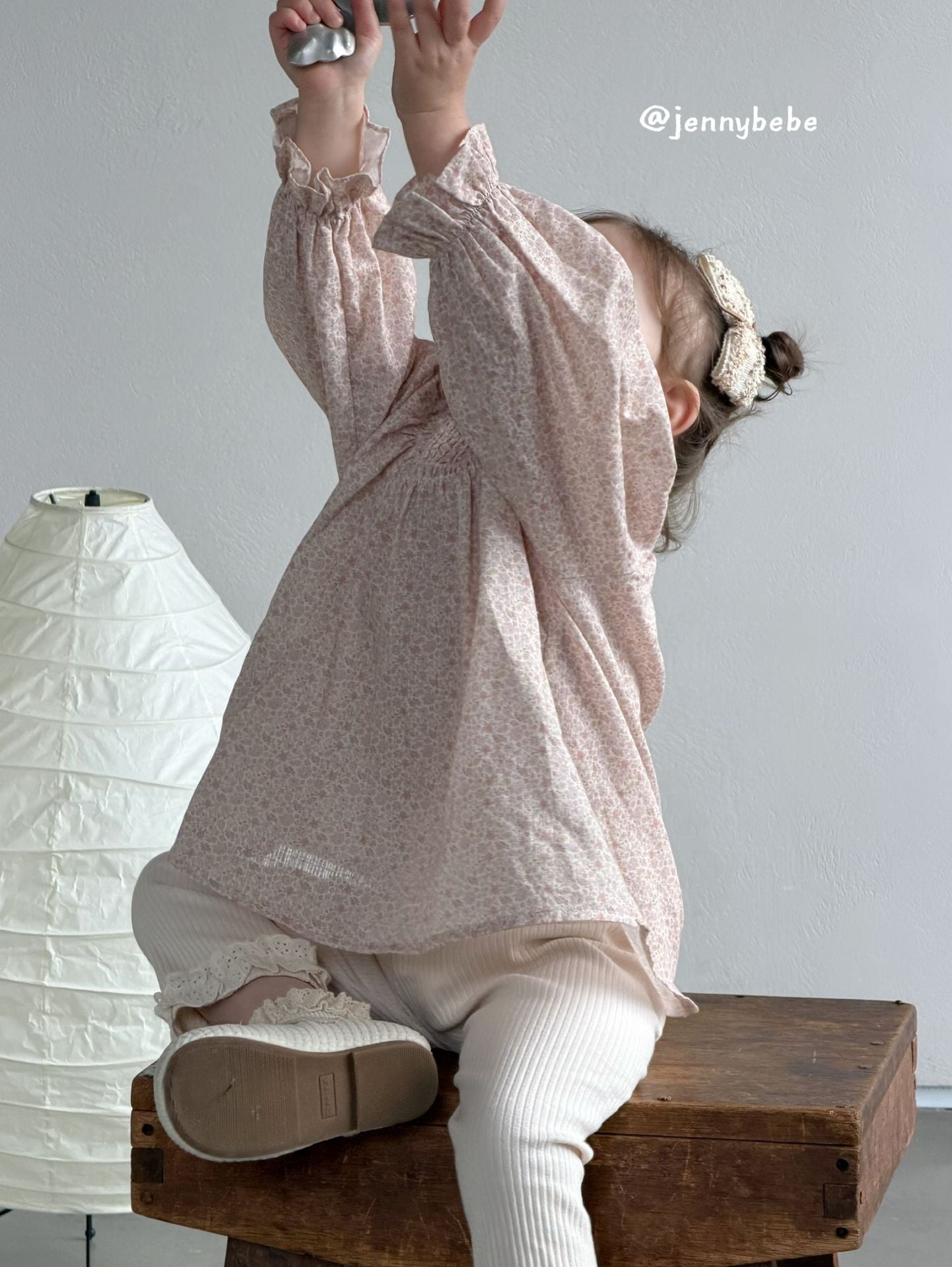 Floral Cotton Blouse Leggings Set 【mh0012538】