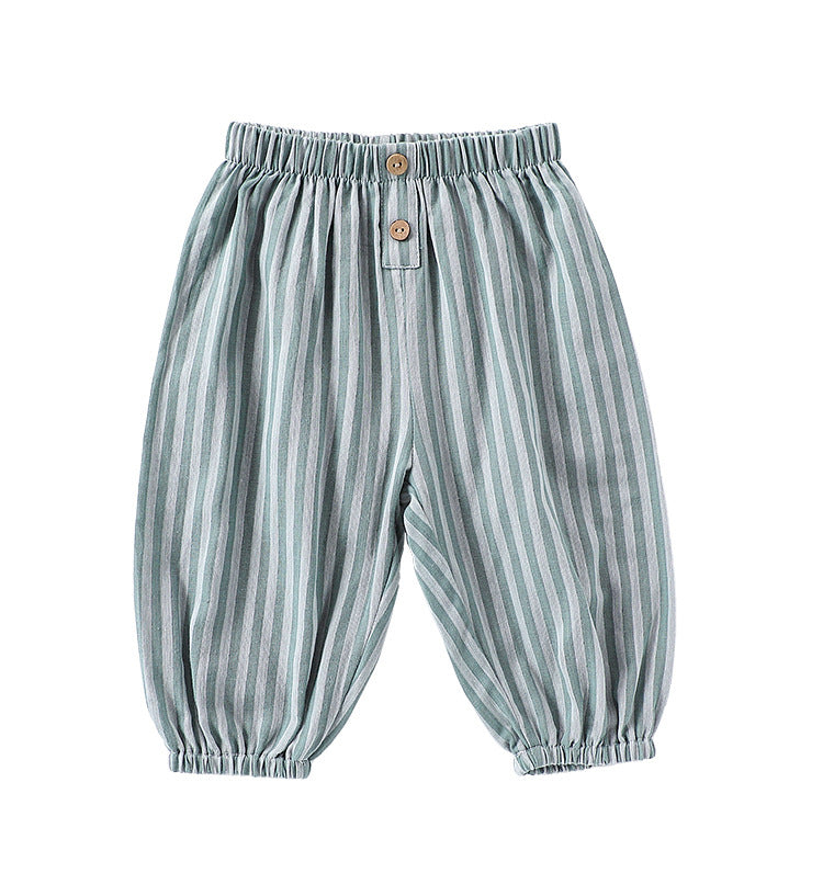 Fruit Print Cotton Pants アニマル＆フルーツ ロングパンツ【mh0013045】