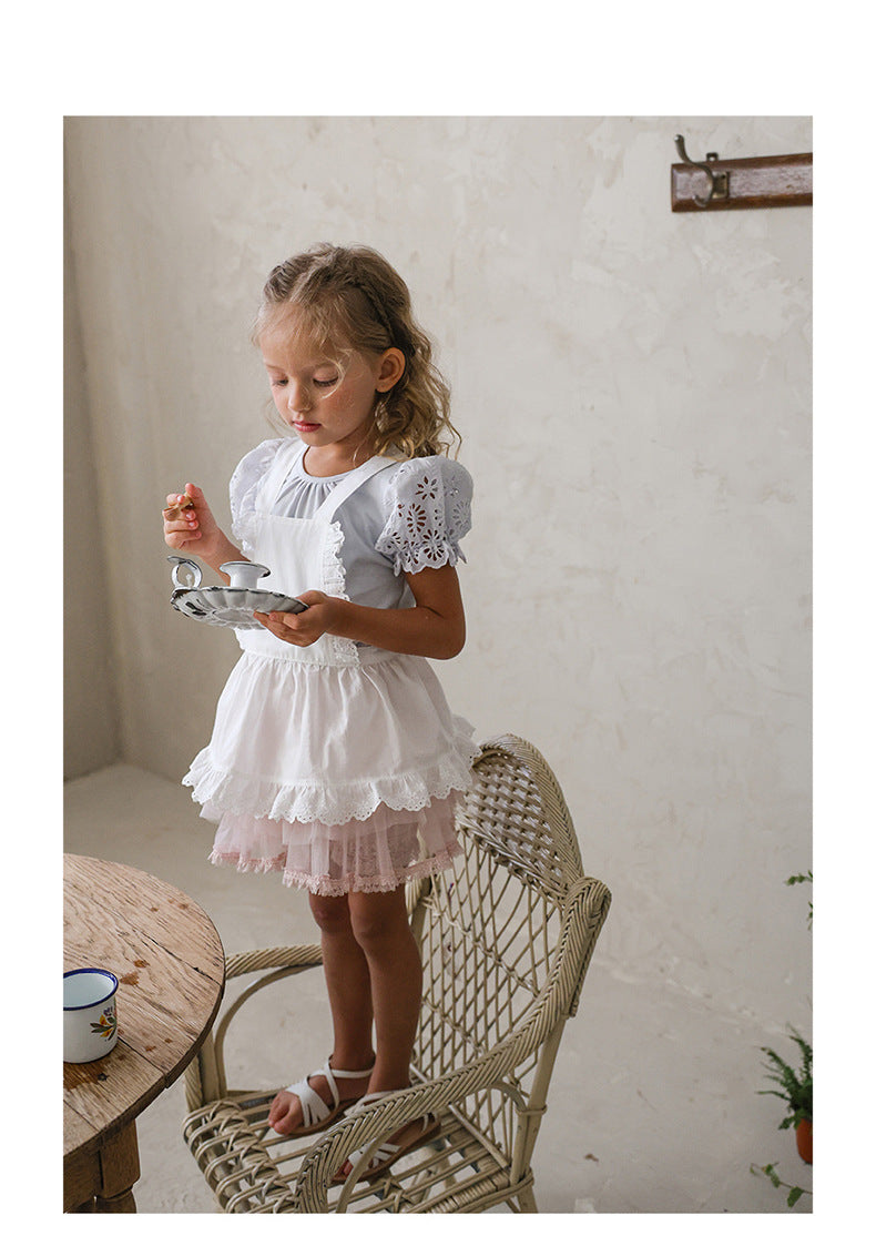 Tiered Tulle Skirt Pants チュール レーススカートパンツ【mh0012989】