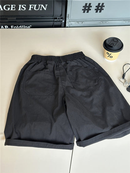Cargo Pocket Shorts ジッパーポケット ハーフパンツ【mh0012964】