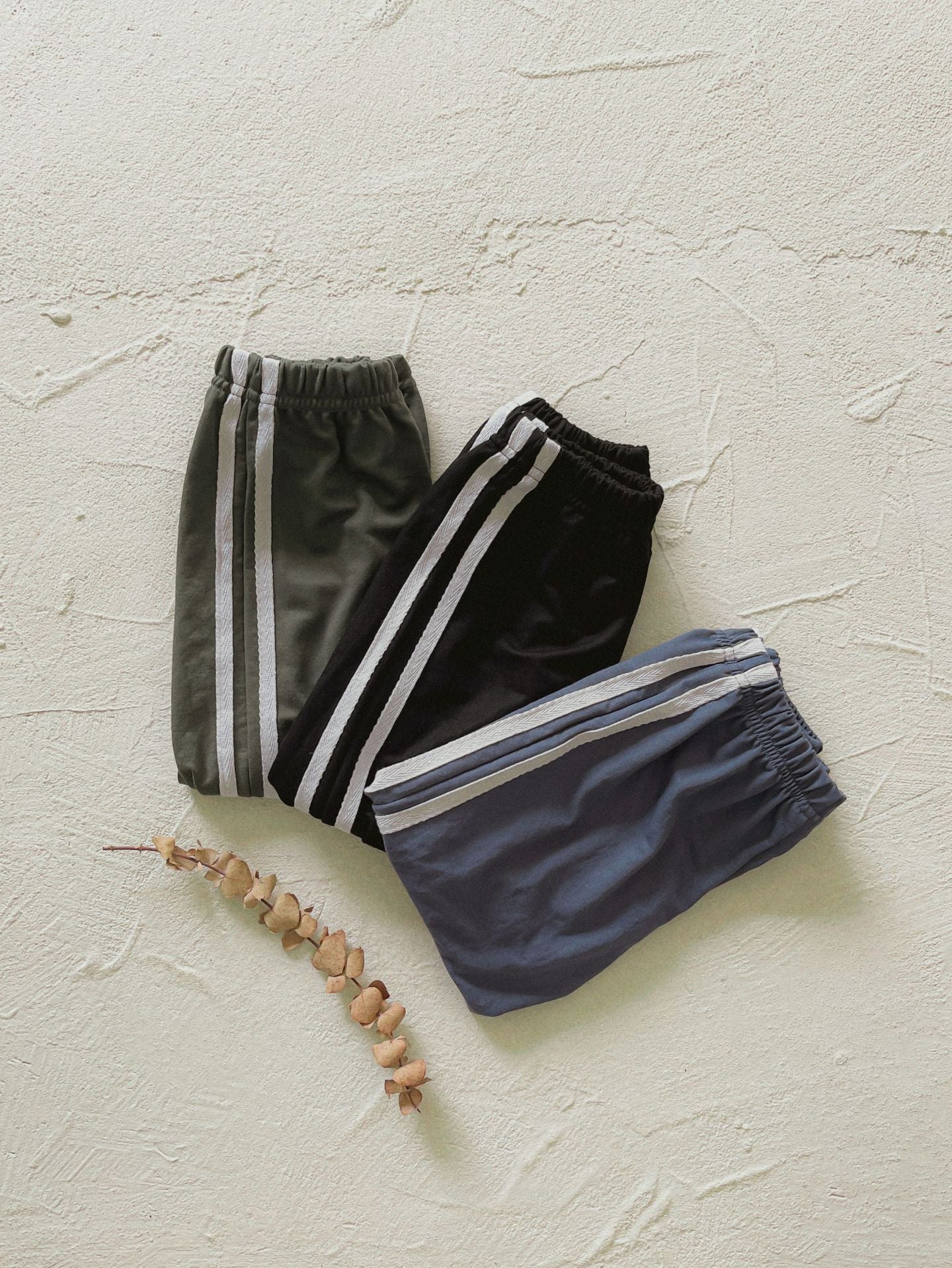 Side Stripe Cotton Sweatpants サイドライン ジョガーパンツ【mh0012636】