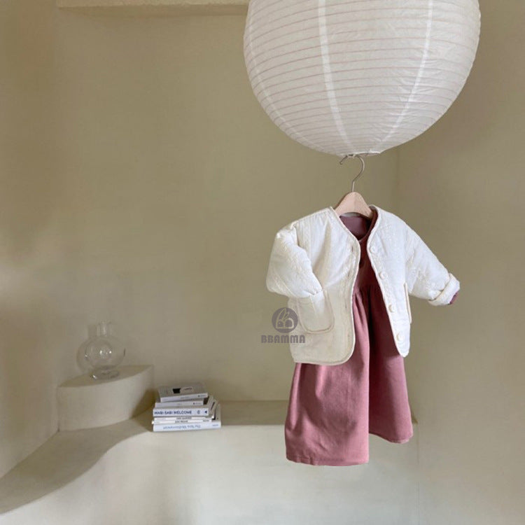 Floral Embroidered Padded Jacket 花柄 中綿ジャケット【mh0012641】