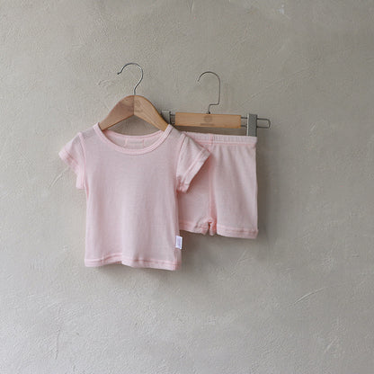 Mesh Cotton Short Set 半袖 パジャマ セット【mh0012607】