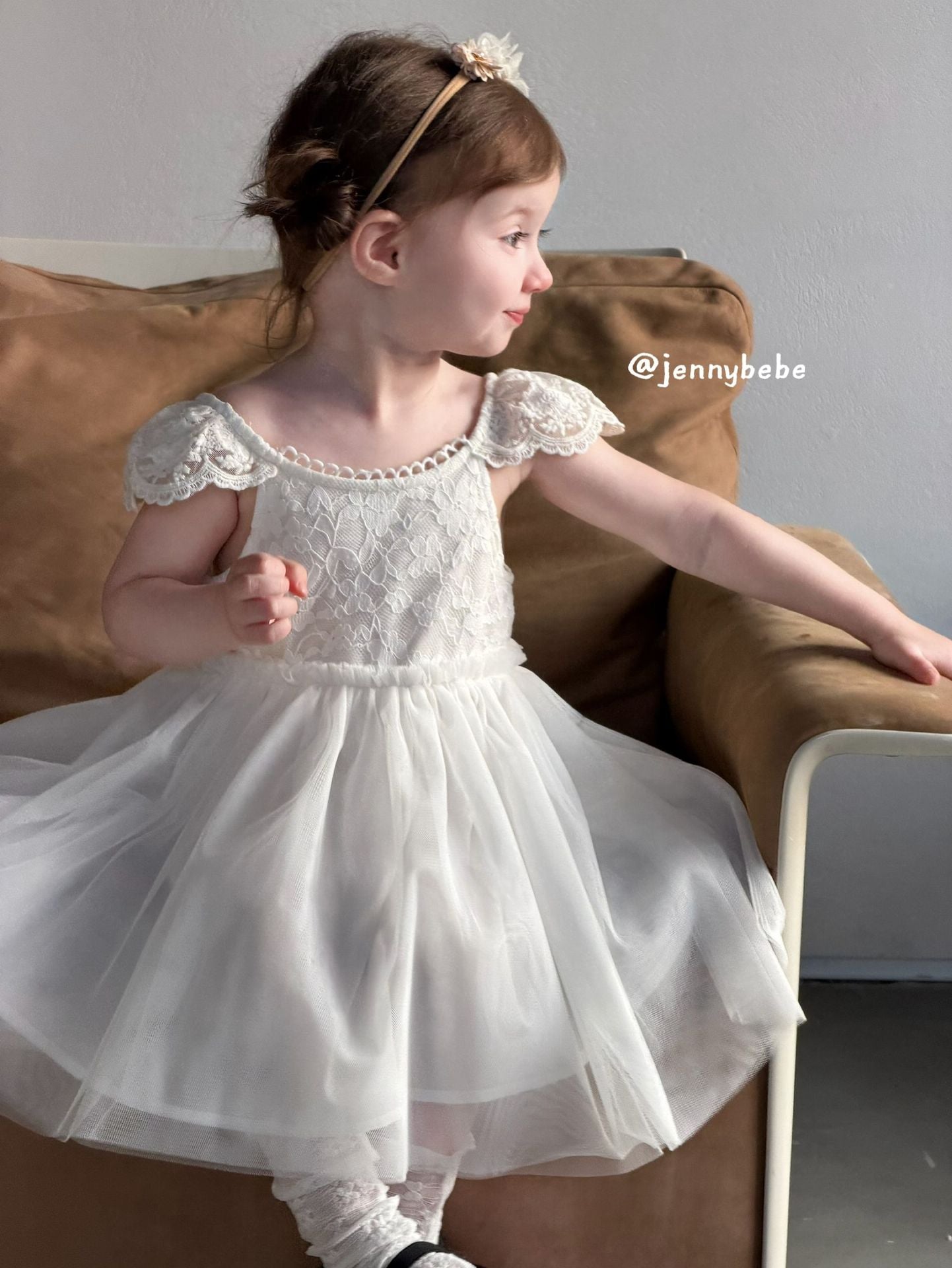 Lace Tulle Princess Dress レース チュール ワンピース【mh0012558】