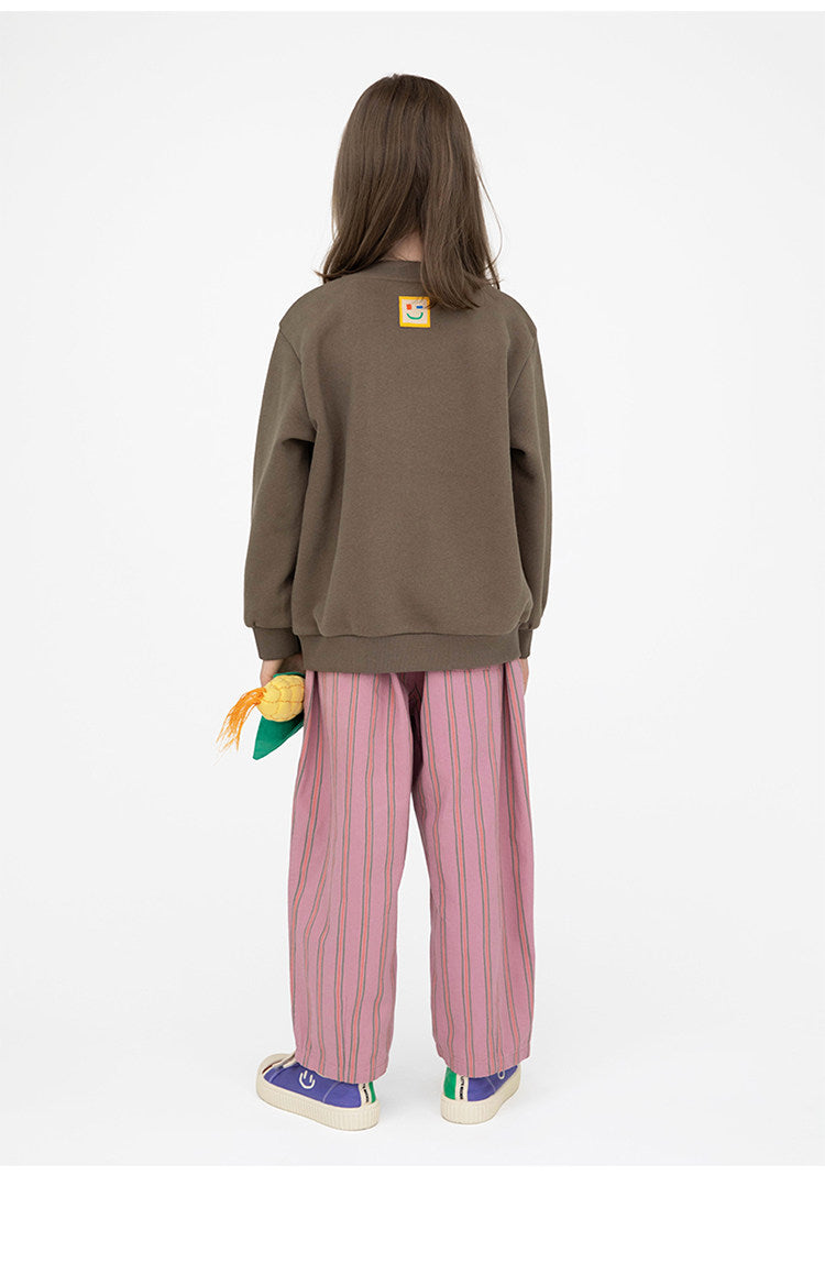 Pantalones cónicos a rayas para niños, estilo casual [mh0014198]