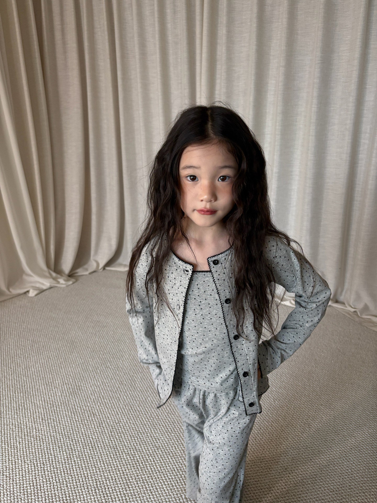 yummy&rocky | Floral Cotton Cardigan Pants 花柄 コットン カーディガン パンツ【mh0020169】