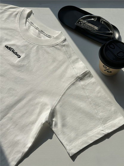 Graphic Cotton Tee バックロゴプリント 半袖Tシャツ【mh0012953】