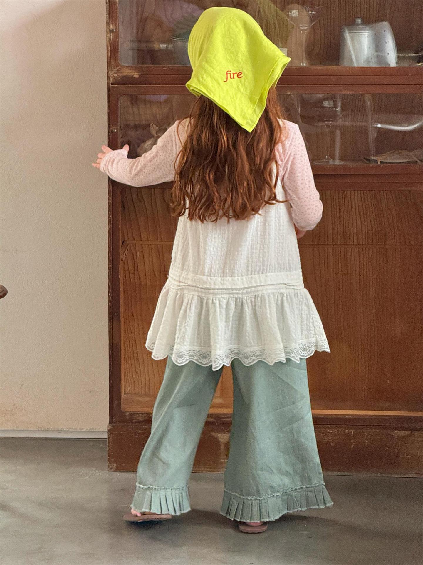 Casual Denim Wide Leg Pants デニム ワイドパンツ【mh0012221】