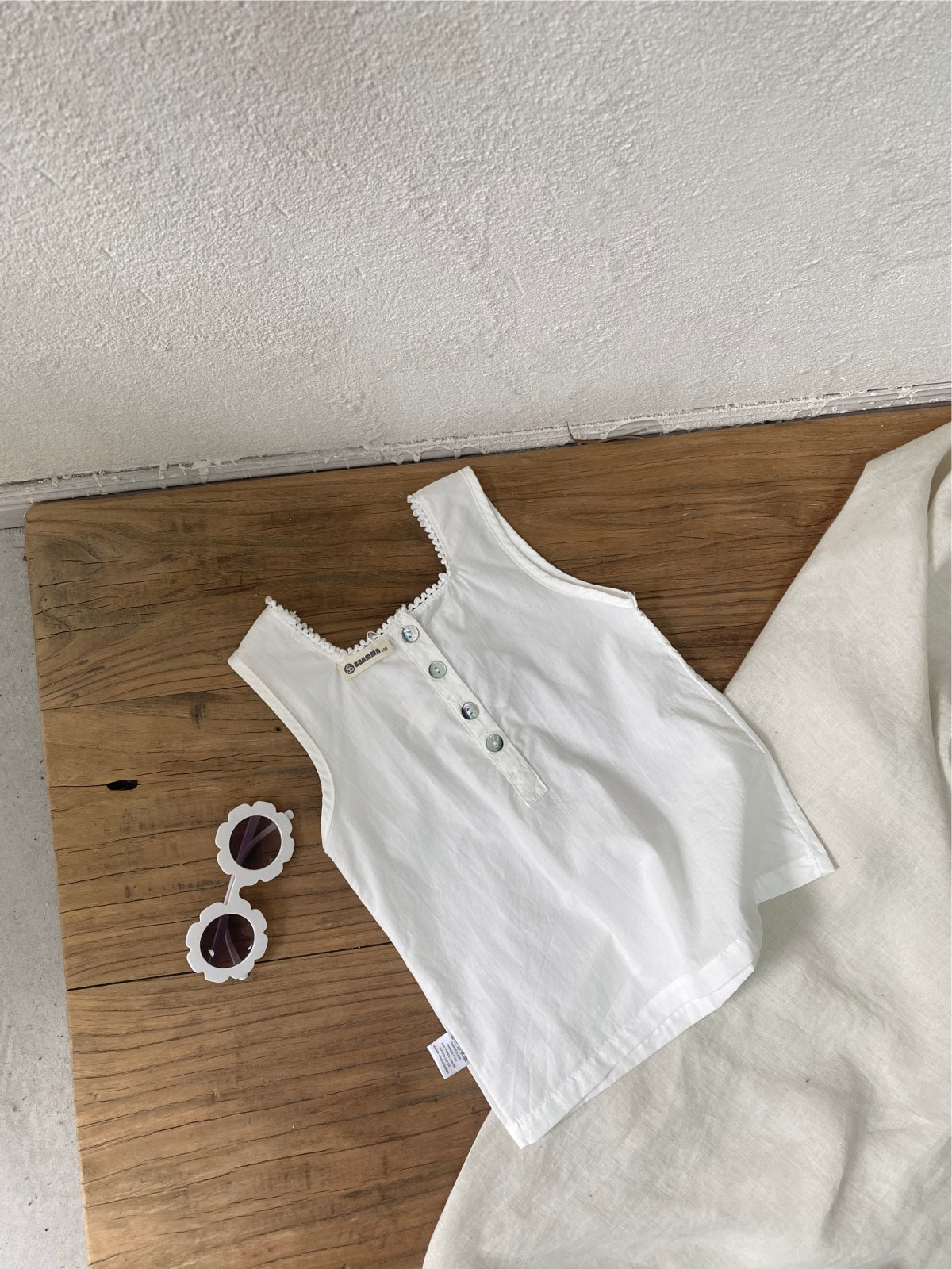 Sleeveless Cotton Sundress [mh0012623]