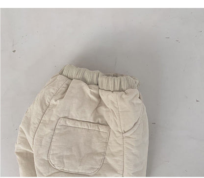 Corduroy Padded Hoodie & Pants Set コーデュロイ 中綿パーカー パンツ【mh0012646】