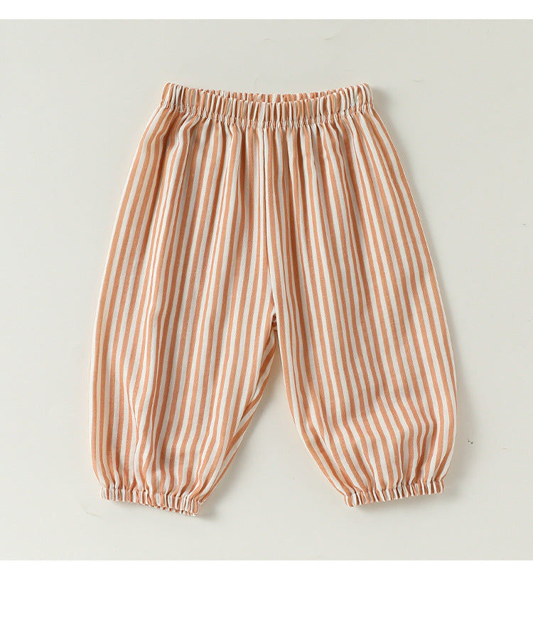 Fruit Print Cotton Pants アニマル＆フルーツ ロングパンツ【mh0013045】