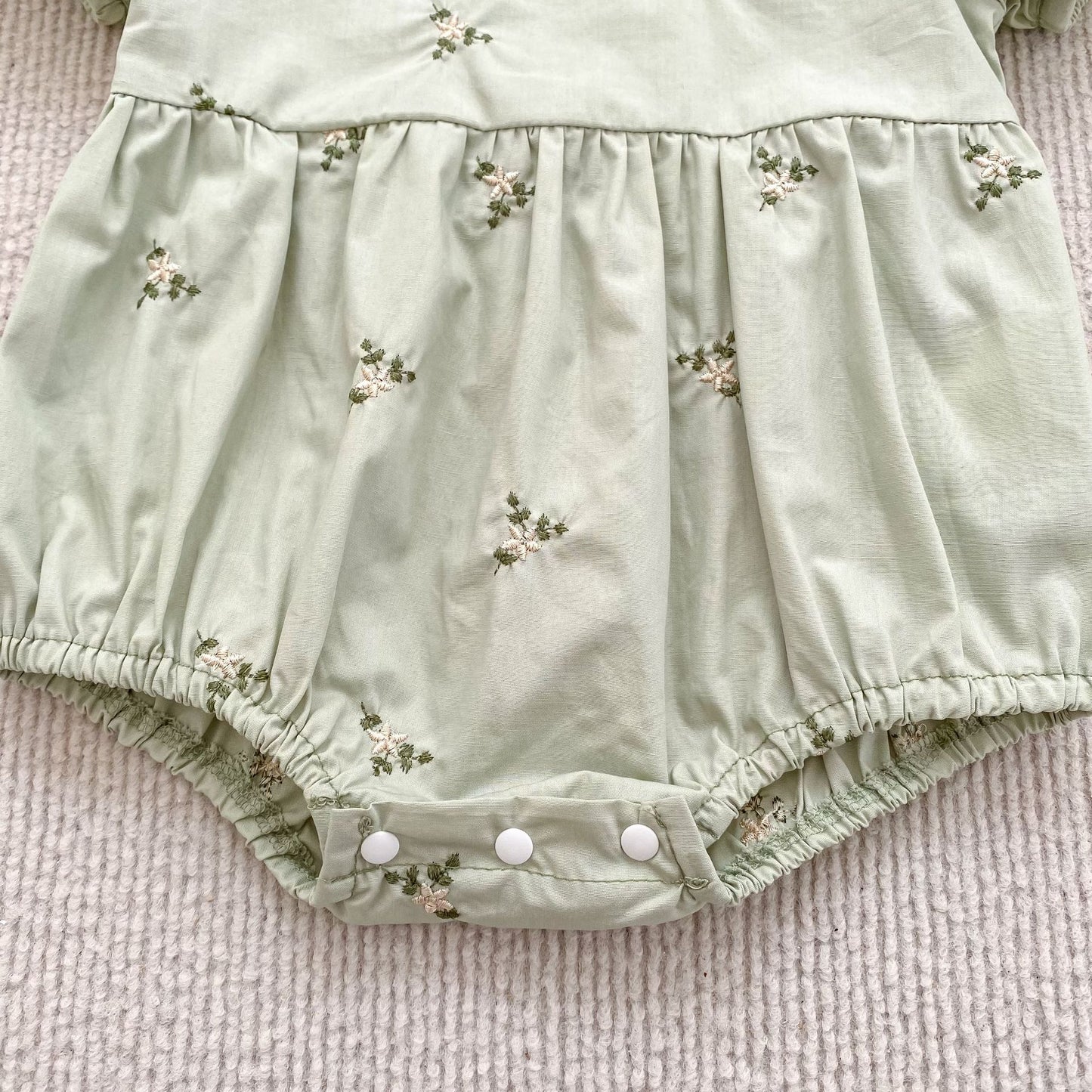 Floral Ruffle Sleeveless Romper フリル ノースリーブ ロンパース【mh0013165】