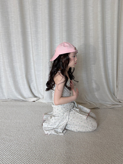yummy&rocky | Floral Cotton Cardigan Pants 花柄 コットン カーディガン パンツ【mh0020169】