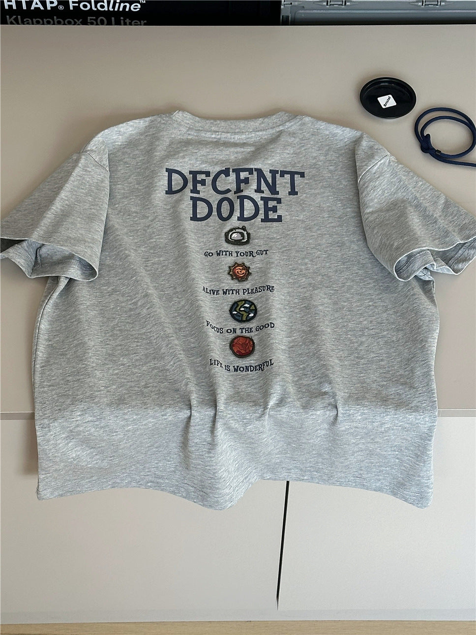 Graphic Alphabet Tee 英字プリント 半袖Tシャツ【mh0012972】