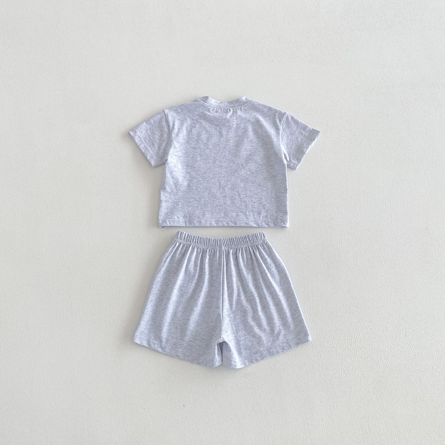 Floral Bow T-shirt Shorts Set フラワー リボン 半袖 セットアップ【mh0012716】
