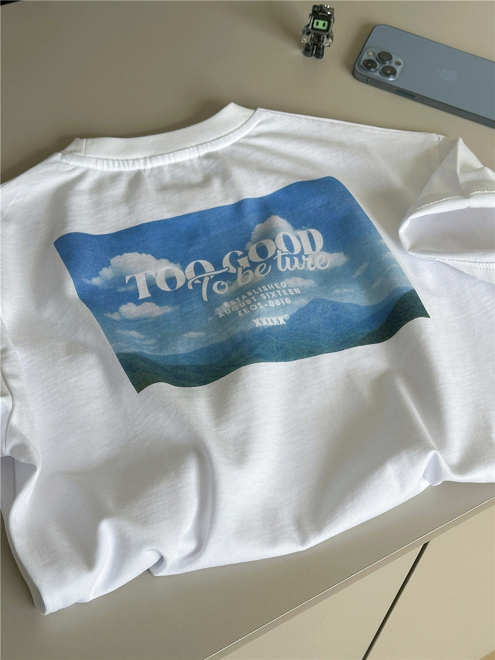 Mountain Graphic Pocket T-shirt マウンテンプリント 半袖Tシャツ【mh0012950】