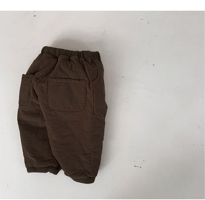 Corduroy Padded Hoodie & Pants Set コーデュロイ 中綿パーカー パンツ【mh0012646】