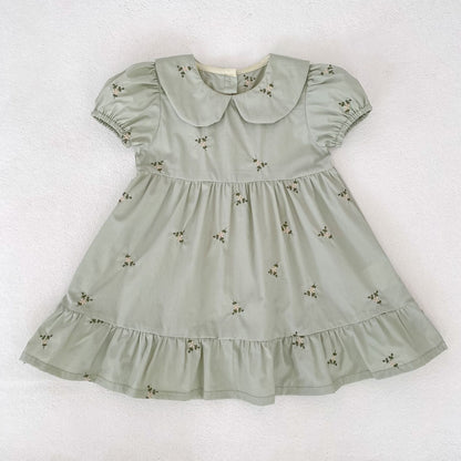 Floral Ruffle Sleeveless Romper フリル ノースリーブ ロンパース【mh0013165】