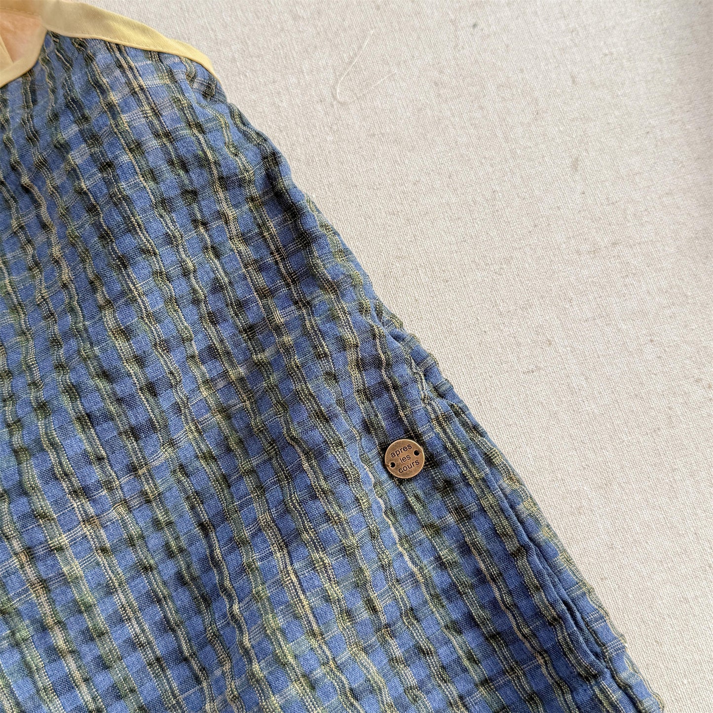 Gingham Check Cami Jumpsuit ギンガムチェック キャミソール オールインワン【mh0012654】