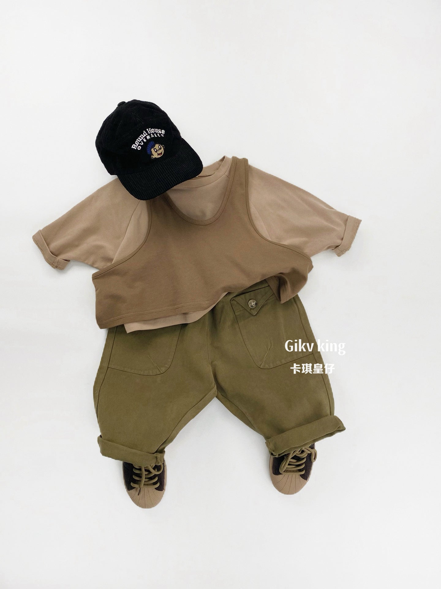 Cargo Pocket Loose Jogger Pants カーゴ ジョガーパンツ【mh0012576】