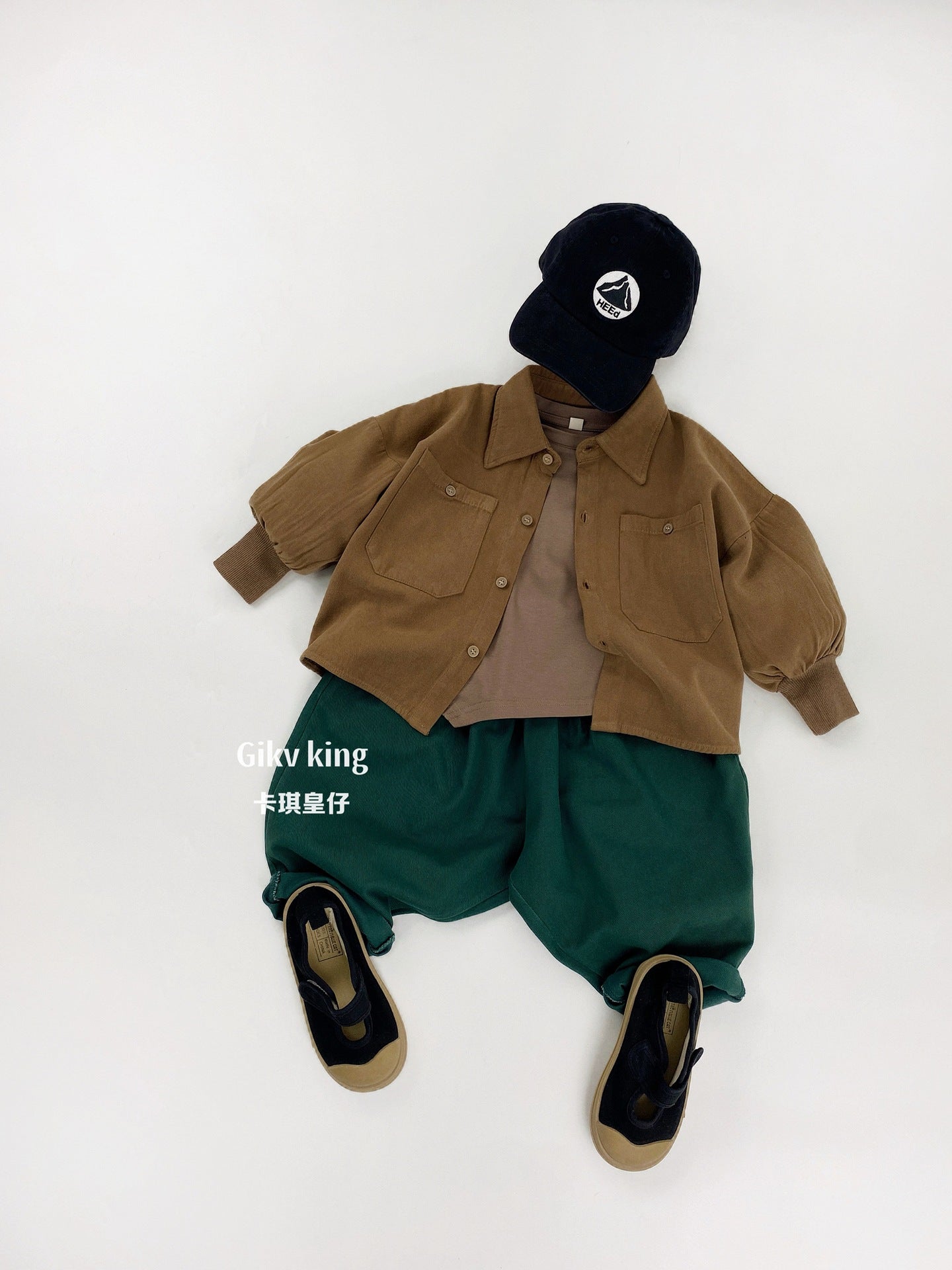 Woven Cotton Elastic Waist Balloon Pants 【mh0012568】