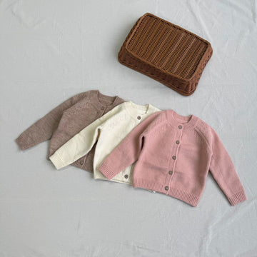 Knitted Button Cardigan ニットカーディガン【mh0000313】