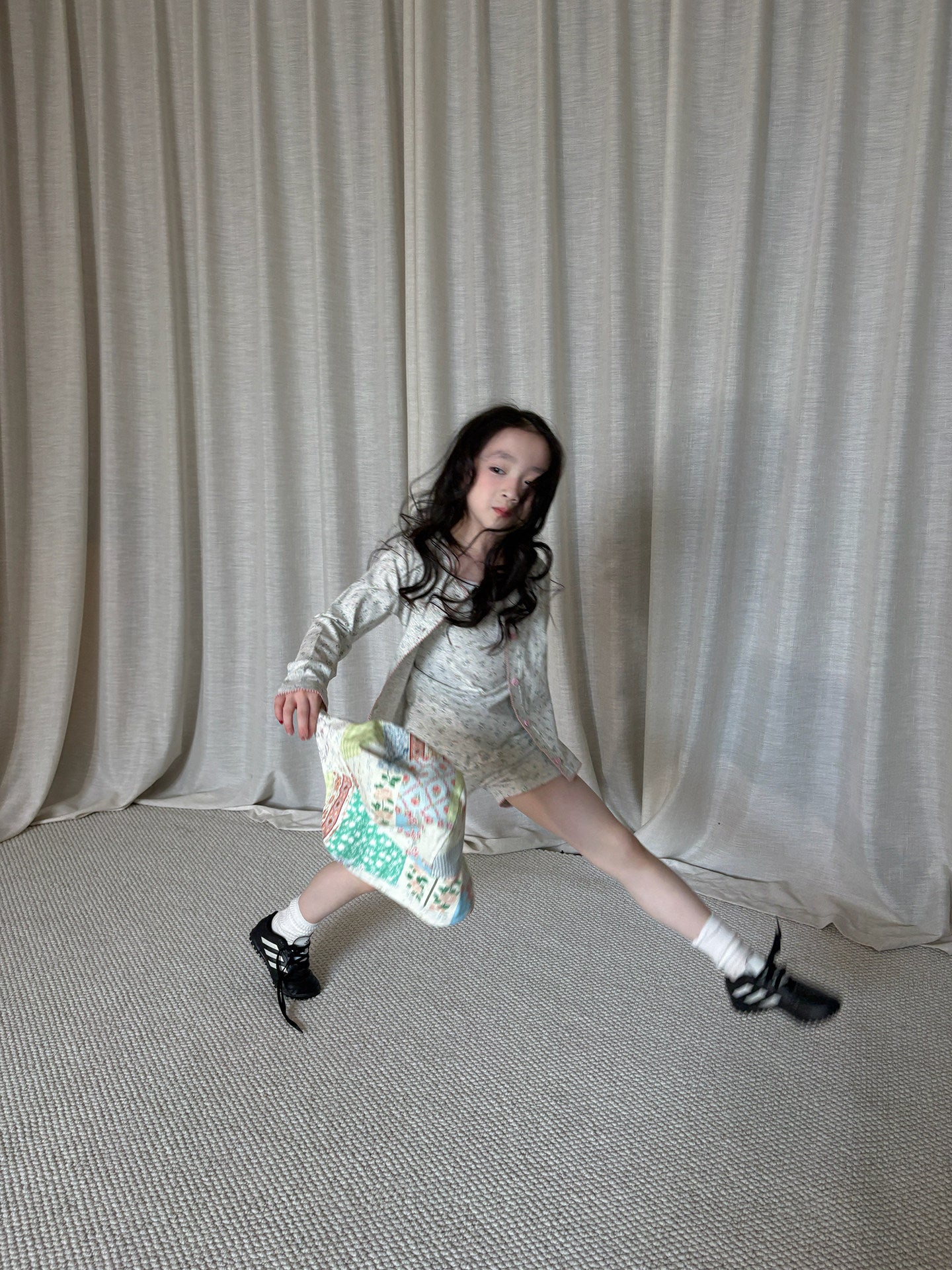 yummy&rocky | Floral Cotton Cardigan Pants 花柄 コットン カーディガン パンツ【mh0020169】
