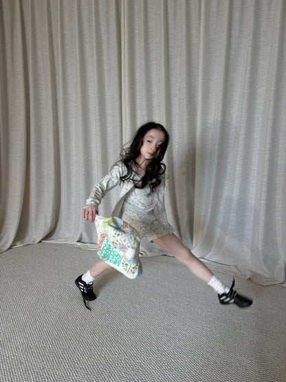 yummy&rocky | Floral Cotton Cardigan Pants 花柄 コットン カーディガン パンツ【mh0020169】