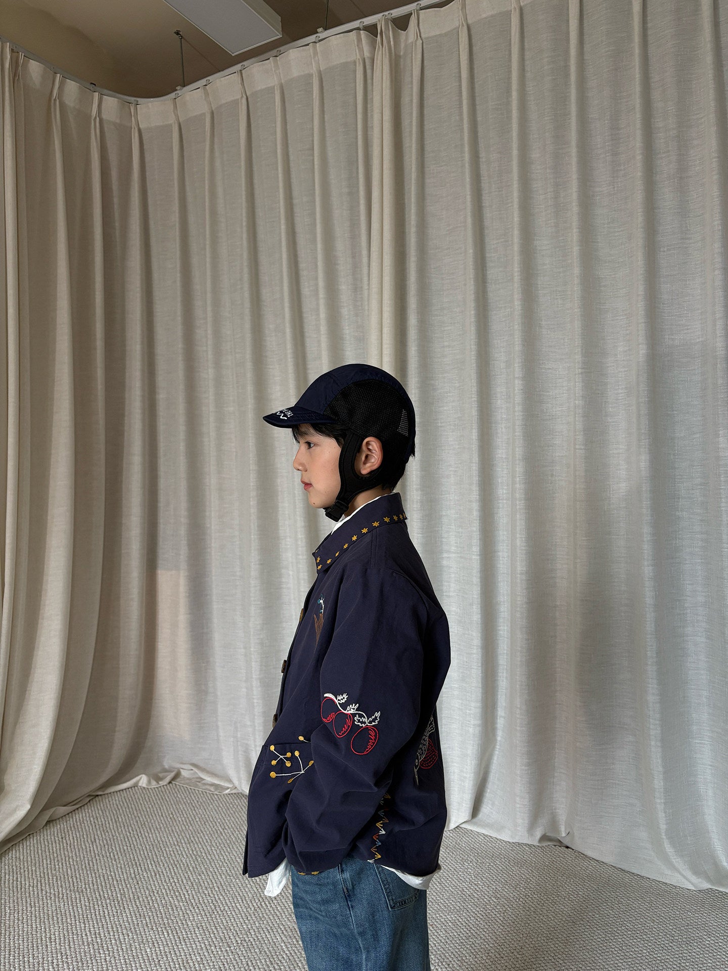 yummy&rocky | Cotton Embroidery Jacket コットン 刺繍 ジャケット【mh0020170】