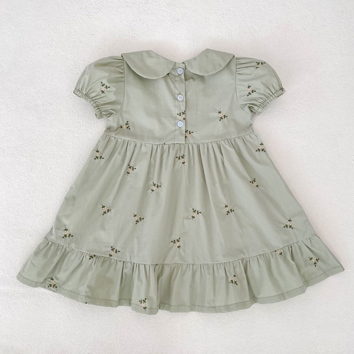 Floral Ruffle Sleeveless Romper フリル ノースリーブ ロンパース【mh0013165】